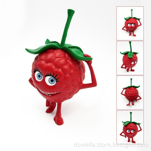 Strawberries Girls Fruit Figurine